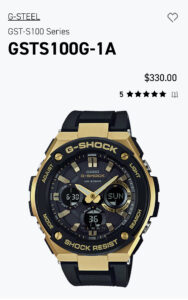 G Shock Watches