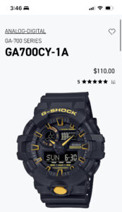 G Shock Watch