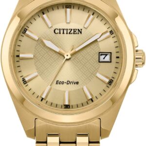 Citizen Ladies' Eco-Drive Classic Peyten Watch, Day-Date, Sapphire Crystal