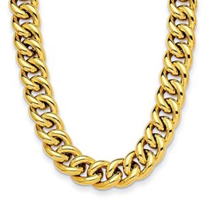 Cuban Yellow Gold Chain